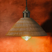 Hand-Carved Lamp Shade